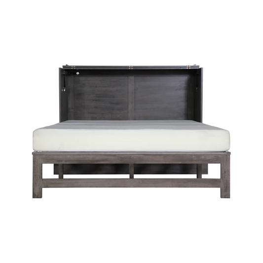 Solid Wood Murphy Storage Bed