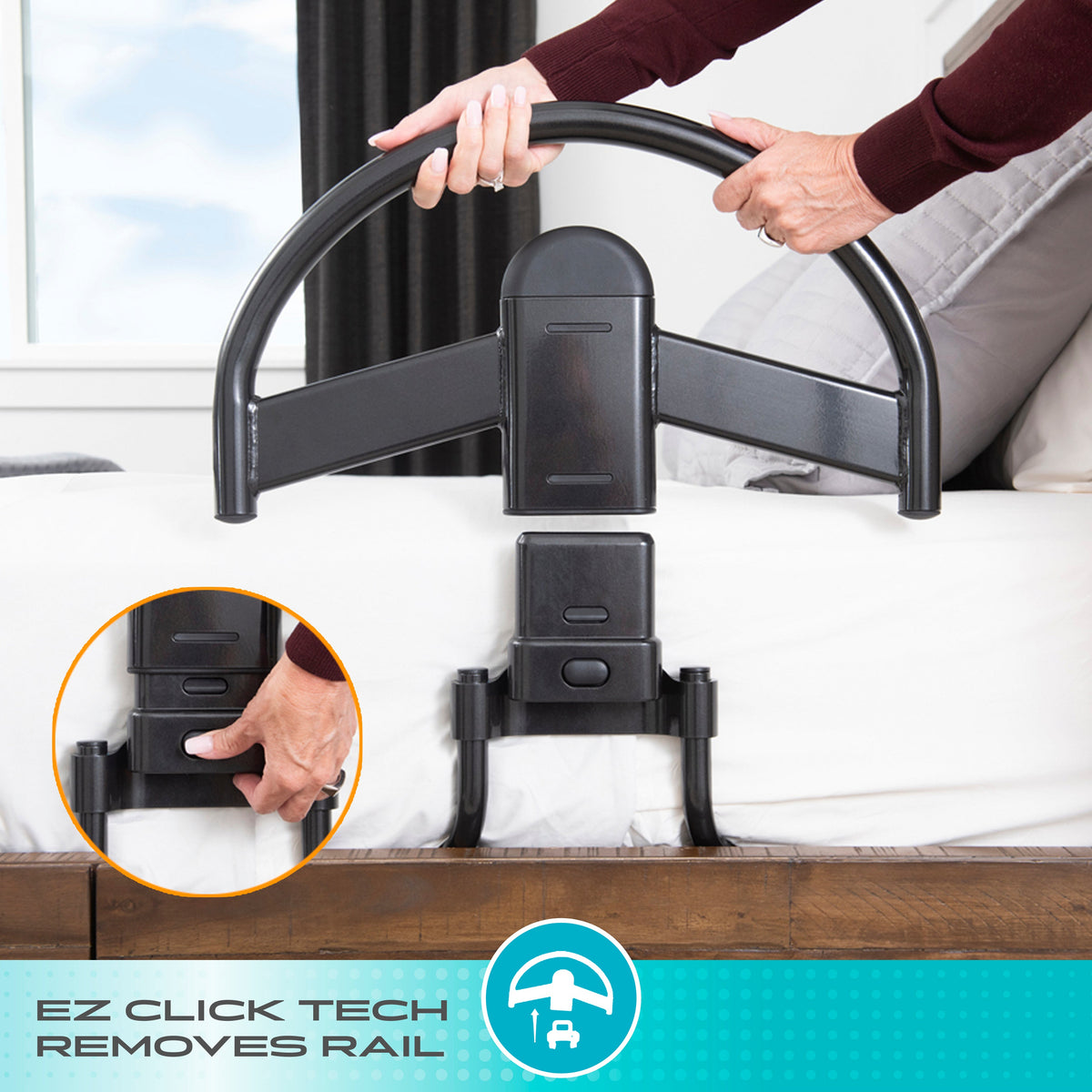 Stander Click-N-Go Bed Handle #8960