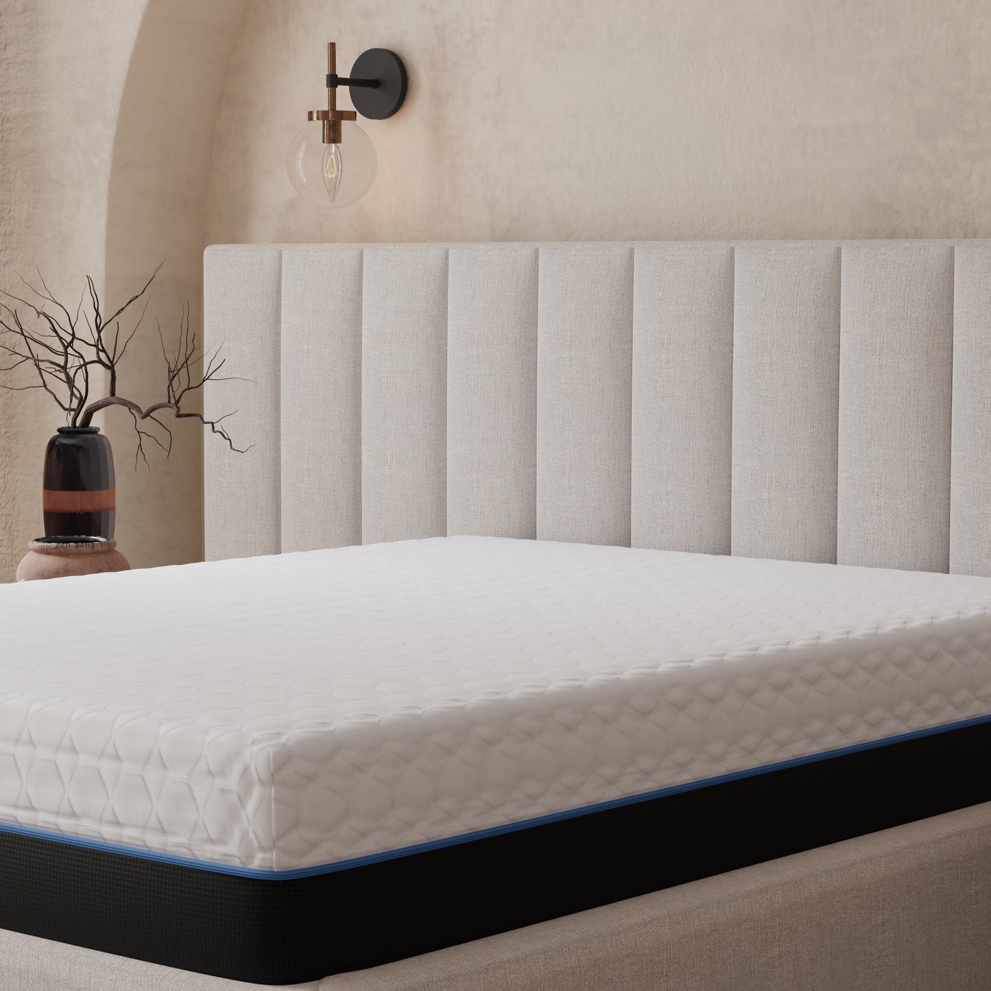 Omne Sleep Copper Infused Soft Memory Foam 12 Inch Mattress
