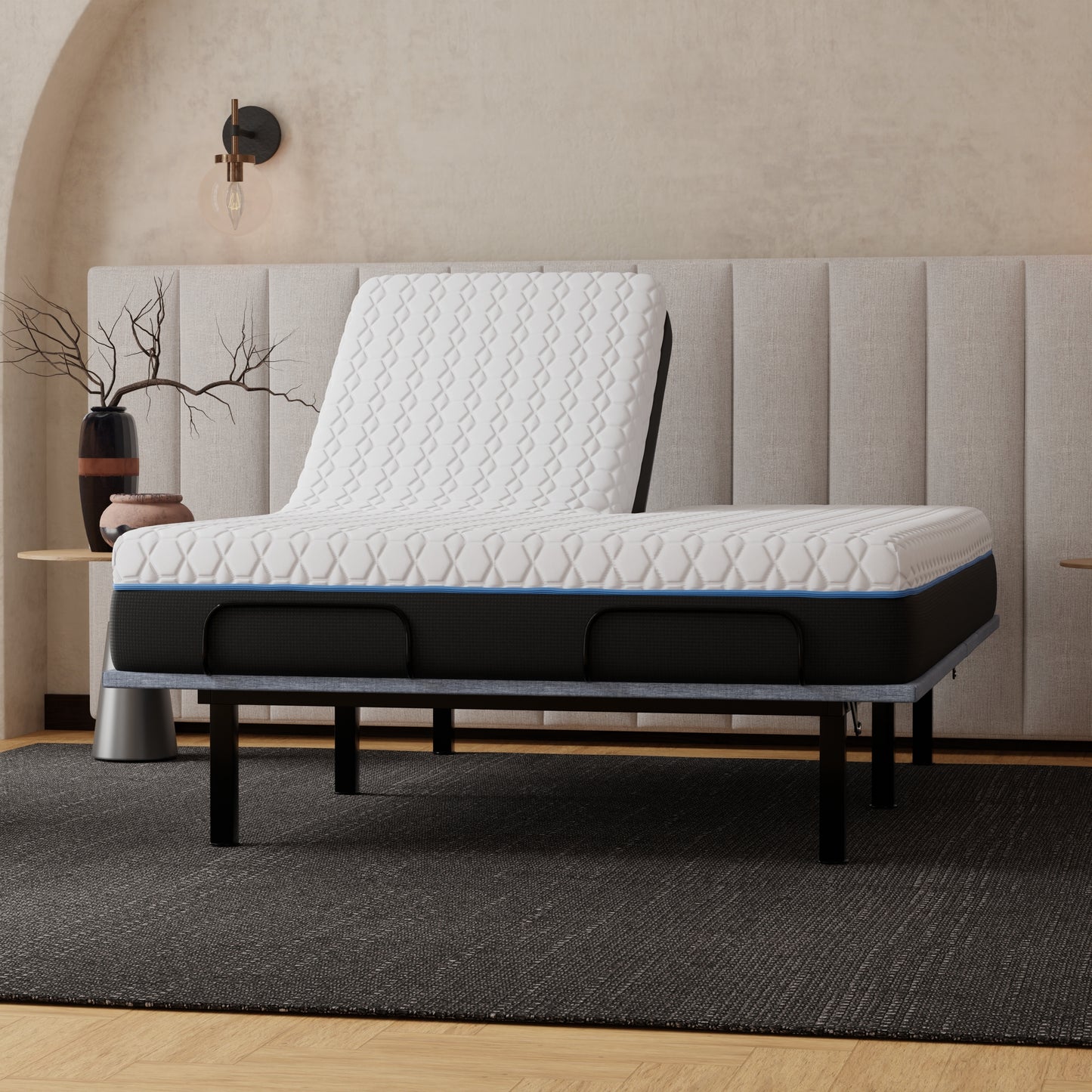 Omne Sleep Copper Infused Soft Memory Foam 12 Inch Mattress