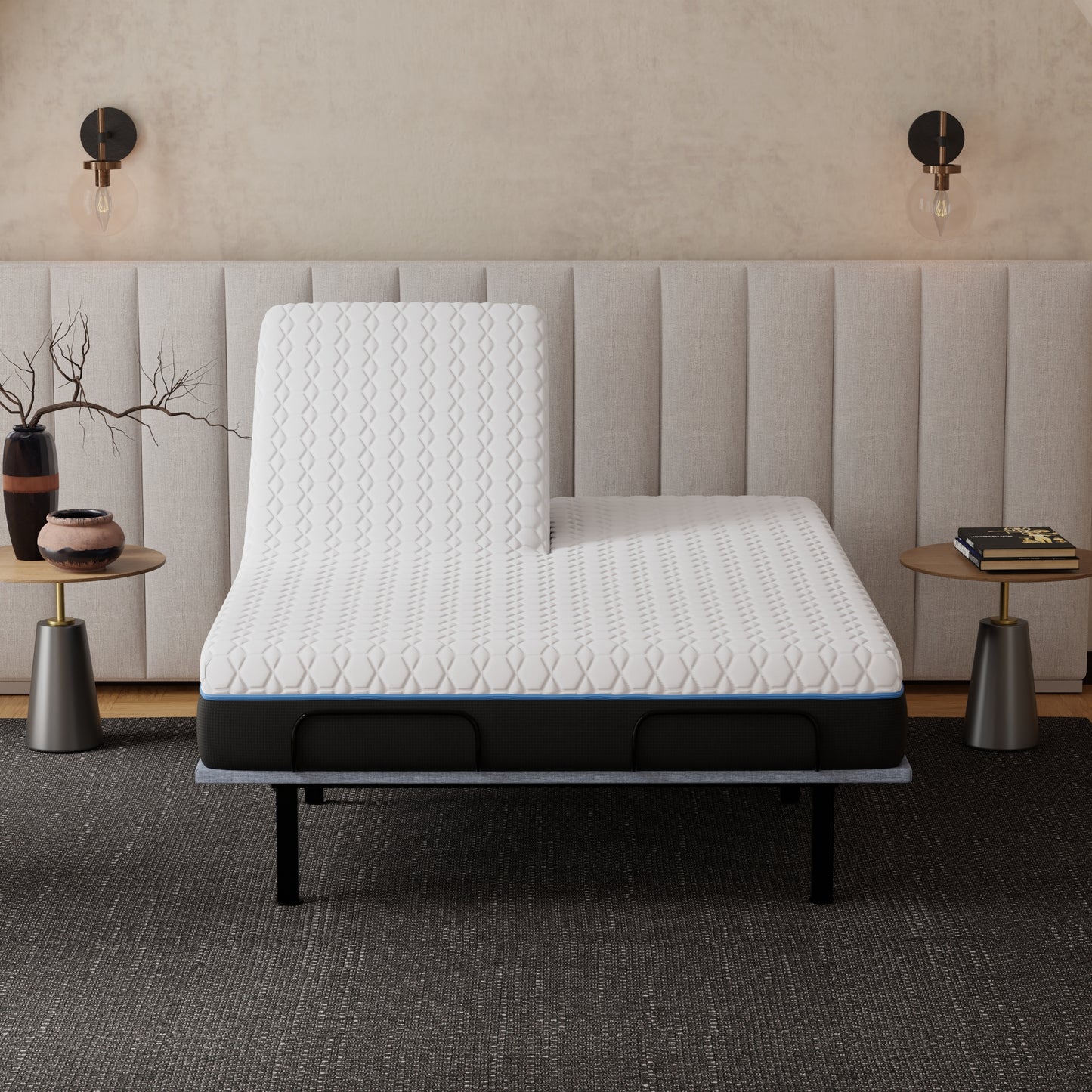 Omne Sleep Copper Infused Soft Memory Foam 12 Inch Mattress